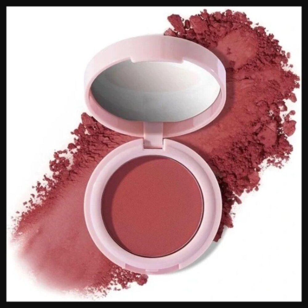 Mally Beauty Bulletproof Powder Blush Robust Rose NIB